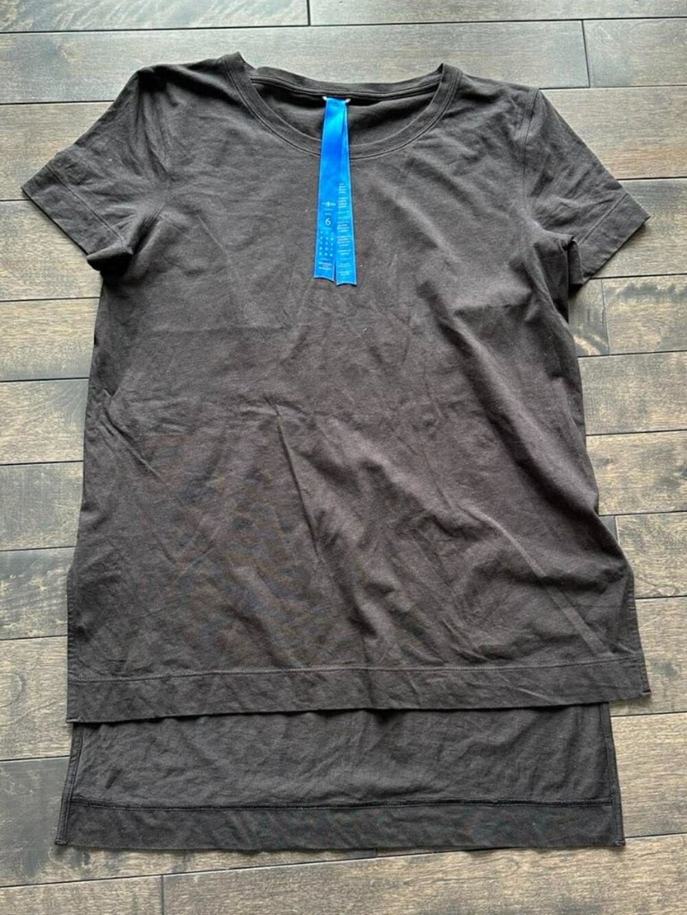 Kit and ace High/low Hem Technical Cashmere T-shirt